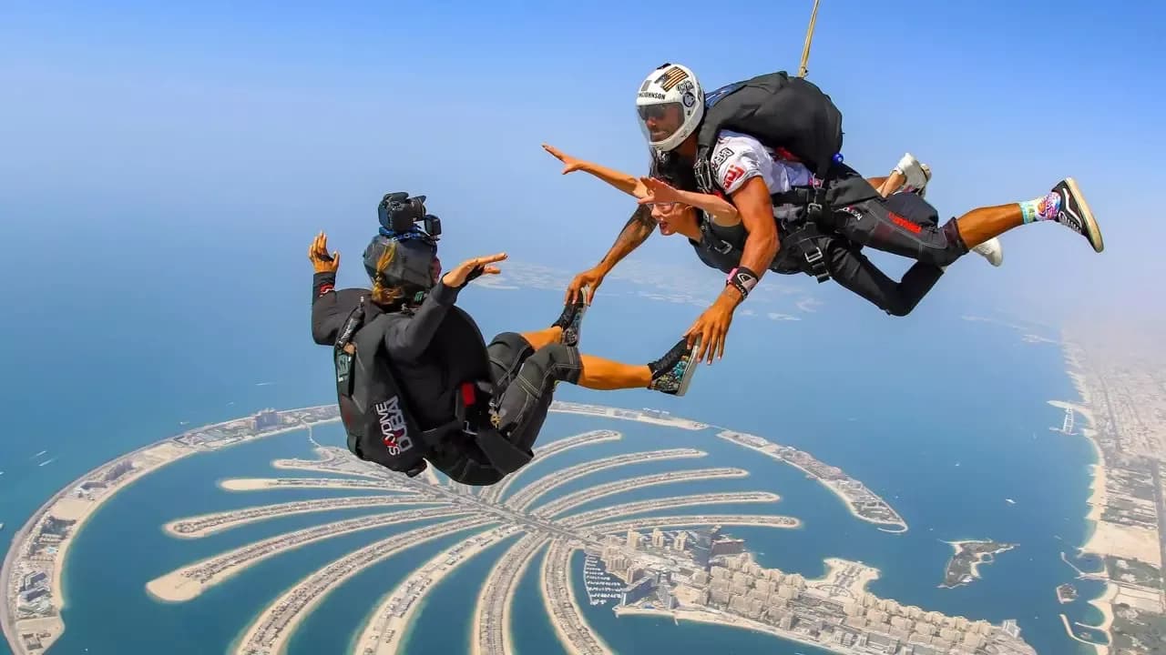 Tandem Skydive over Palm Jumeirah — photo 6