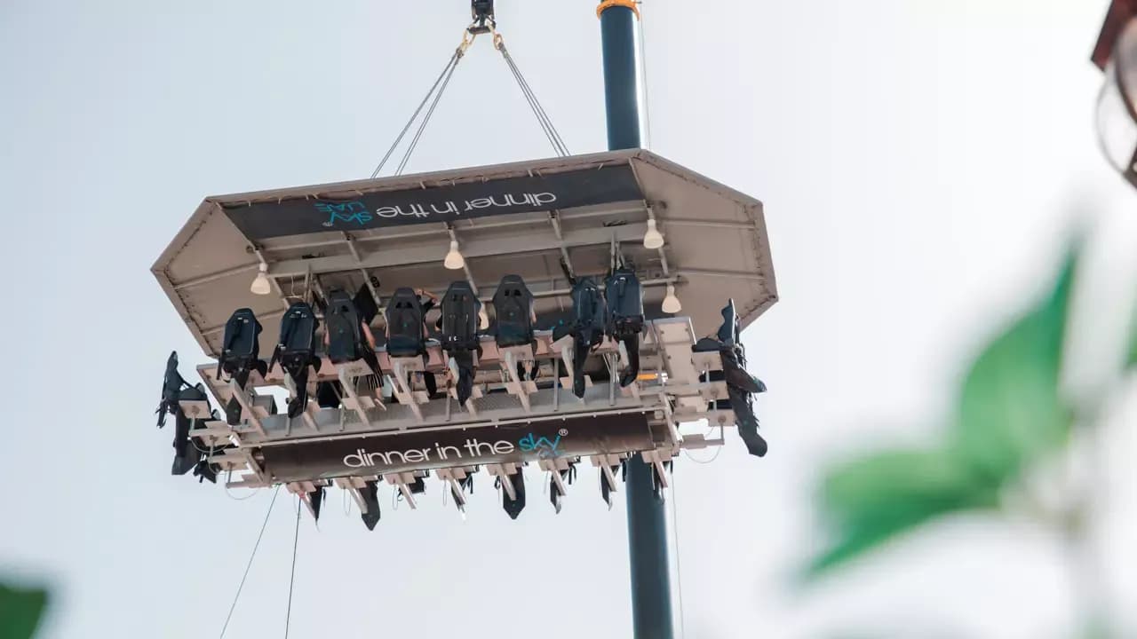 Dinner in the Sky Dubai — photo 1