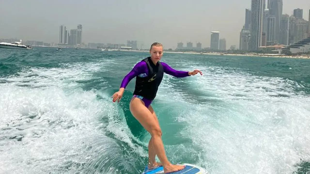 Wakesurfing from Dubai Marina — photo 3