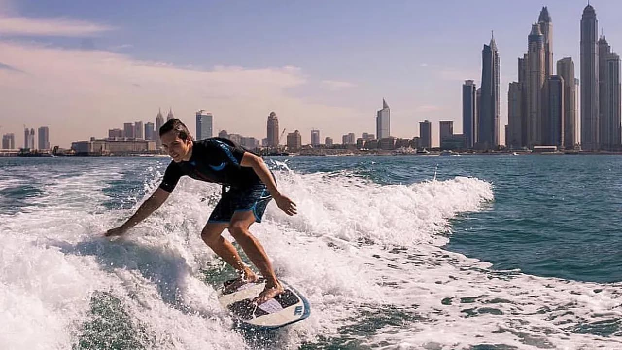 Wakesurfing from Dubai Marina — photo 6