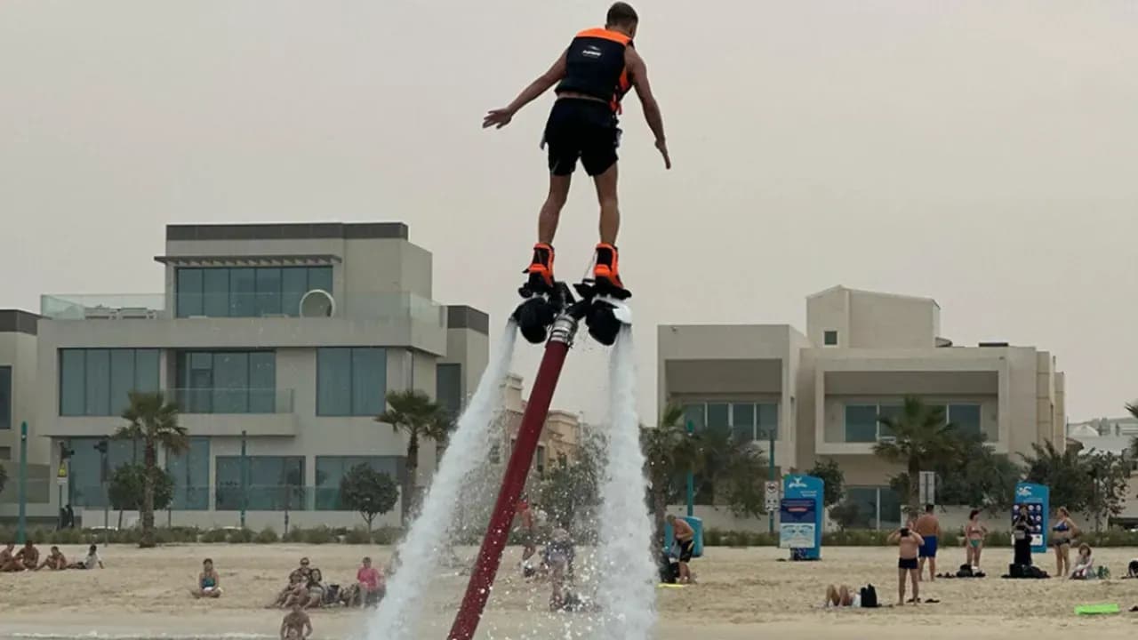 Flyboard Session near Burj Al Arab — photo 6